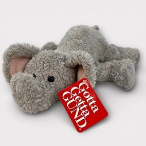 GUND Bazoo Gray Elephant Plush NEW Soft Floppy Stuffed Animal Toy 60011 RETIRED